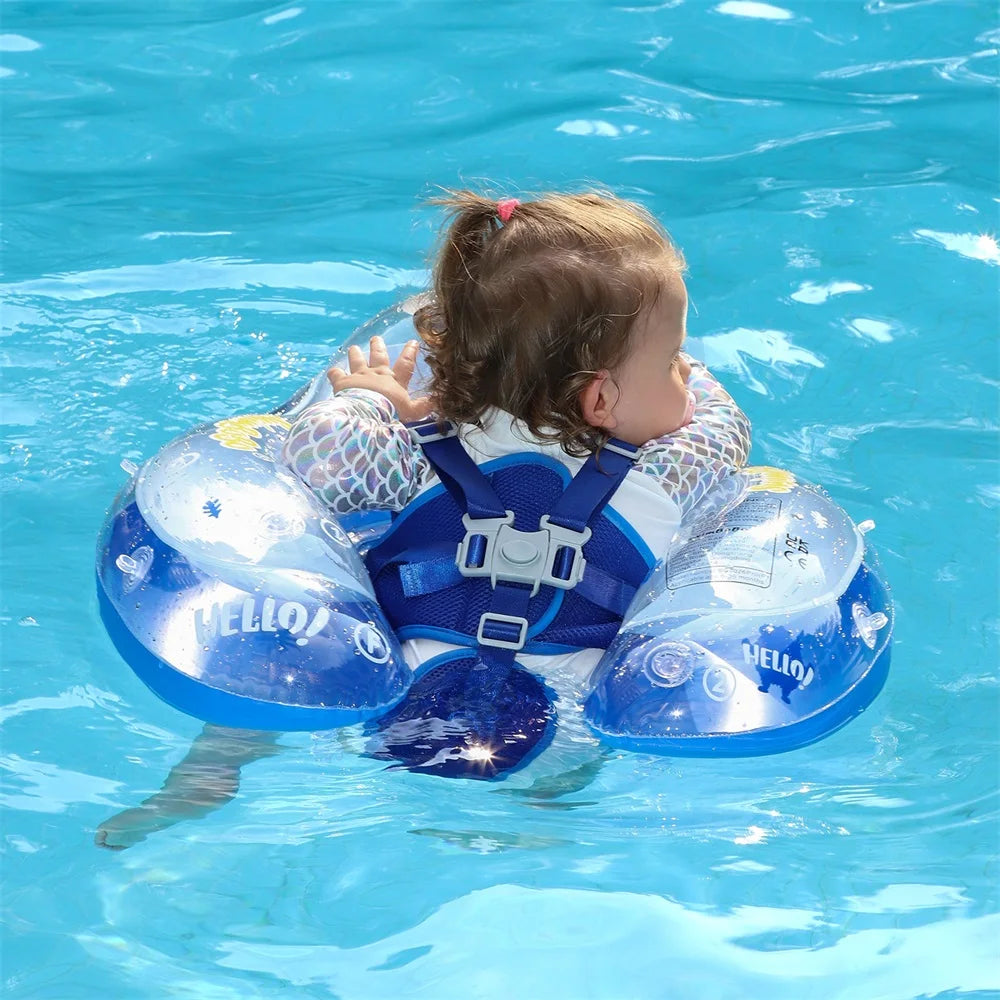 Swimbobo Kids Inflatable Baby Floating Water Toy Swimming Floats Waist Trainer Child Swim Pool Ring PVC Children Float